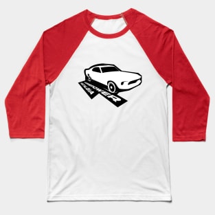 Old School Muscle Car Baseball T-Shirt